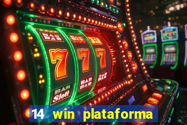 14 win plataforma de jogos